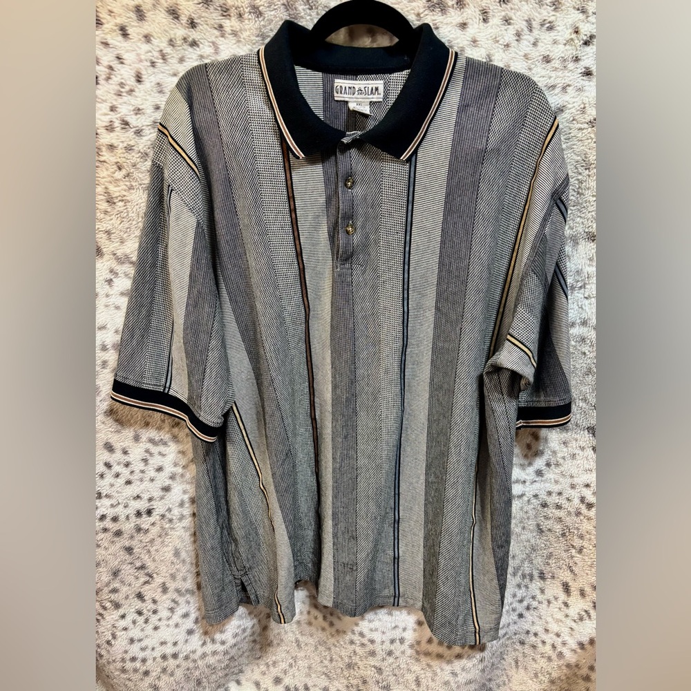 MENS VINTAGE GRAND SLAM 🐧 POLO